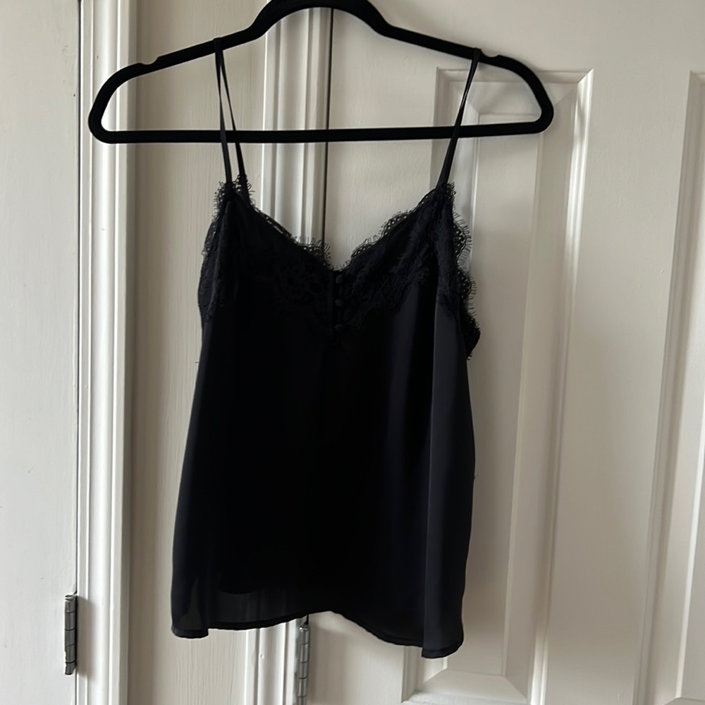 Abercrombie Lace Cami with Button Front